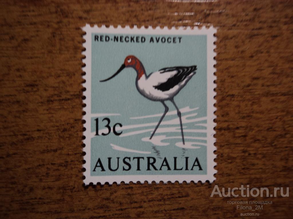 Марки.Австралия.1966 г.Фауна.Птицы.Mi.№ 368 1 (КЦ 2 ев.).