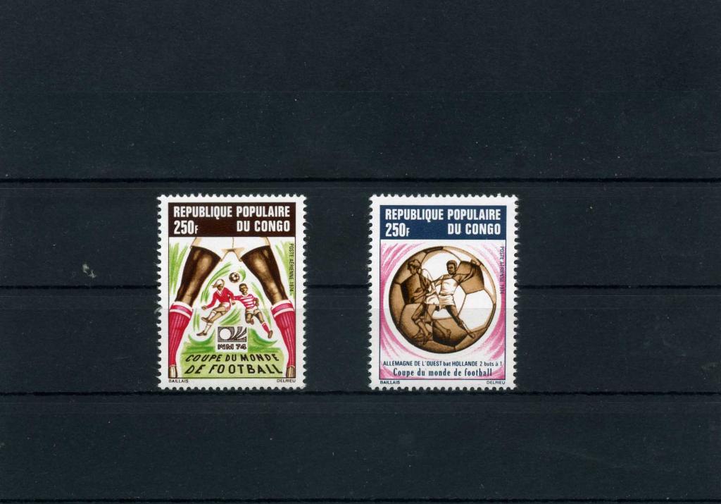 Конго Футбол Чемпионат мира 1974 MNH**