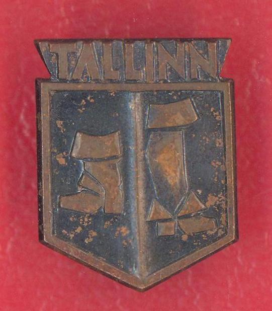 СССР Эстония Eesti Таллинн Таллин Tallinn Герб цеха сапожников Прибалтика тяжелый металл