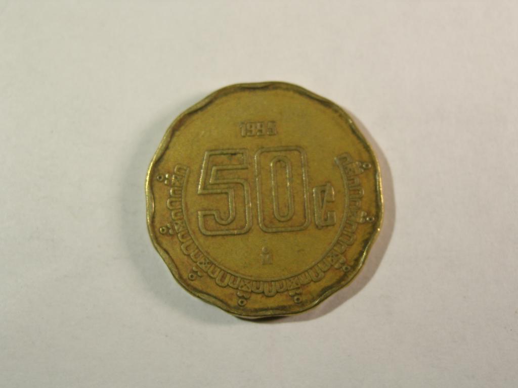 Мексика. 50 сентаво. 1995г.