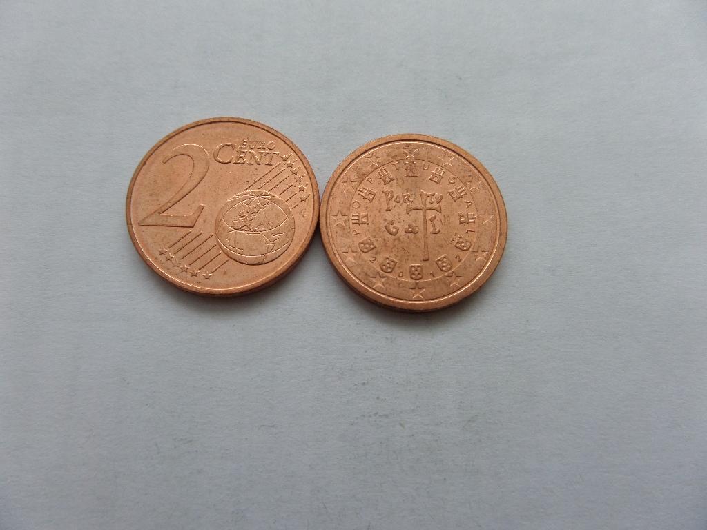 2 ЕВРОЦЕНТА 2012 ПОРТУГАЛИЯ