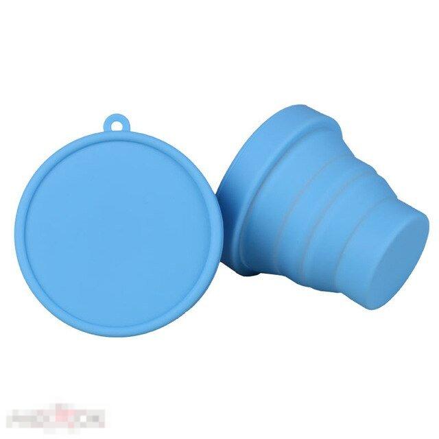 Складной силиконовый стакан 170 мл 