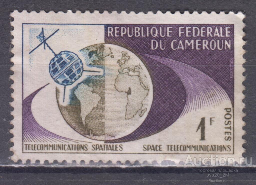 Камерун 1963 телекоммуникации спутник TELSTAR Mi381 MH