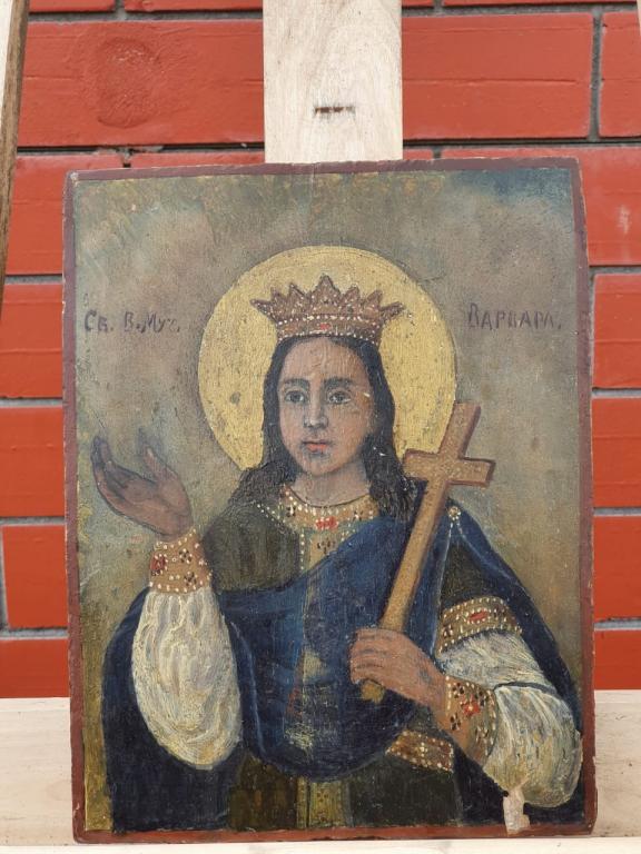 60 Святая мученица Варвара 19 век