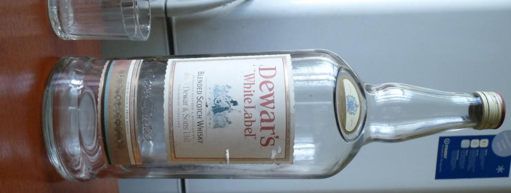 Бутылка от шотландского виски Dewars 4,5 литра