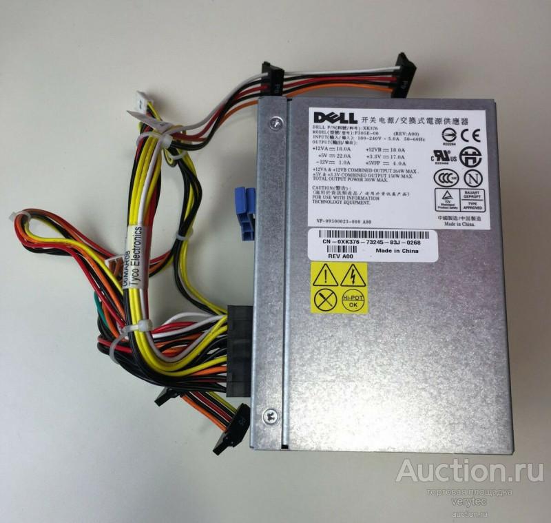Блок питания Dell 0XK376 Dell OptiPlex 755 Mt 305Wt Power Supply