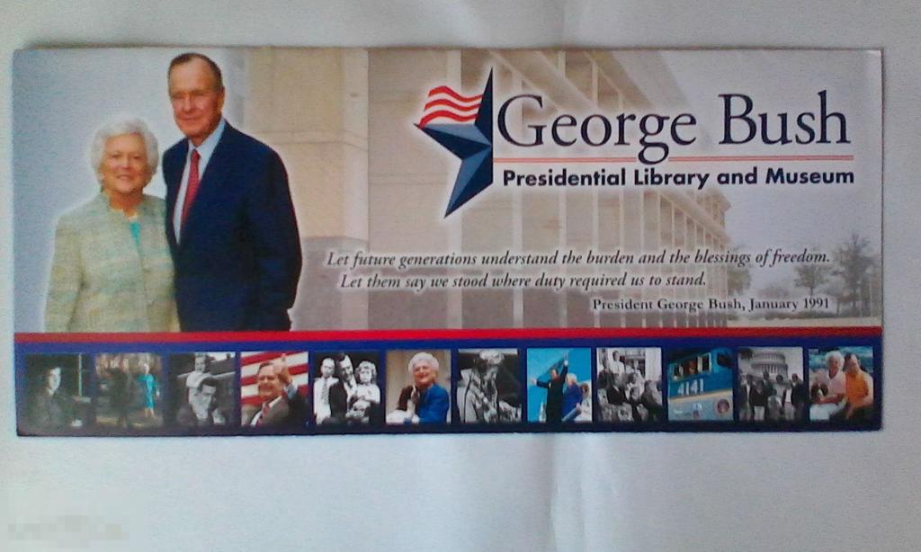 Брошюра George Bush Presidential Library and Museum США 
