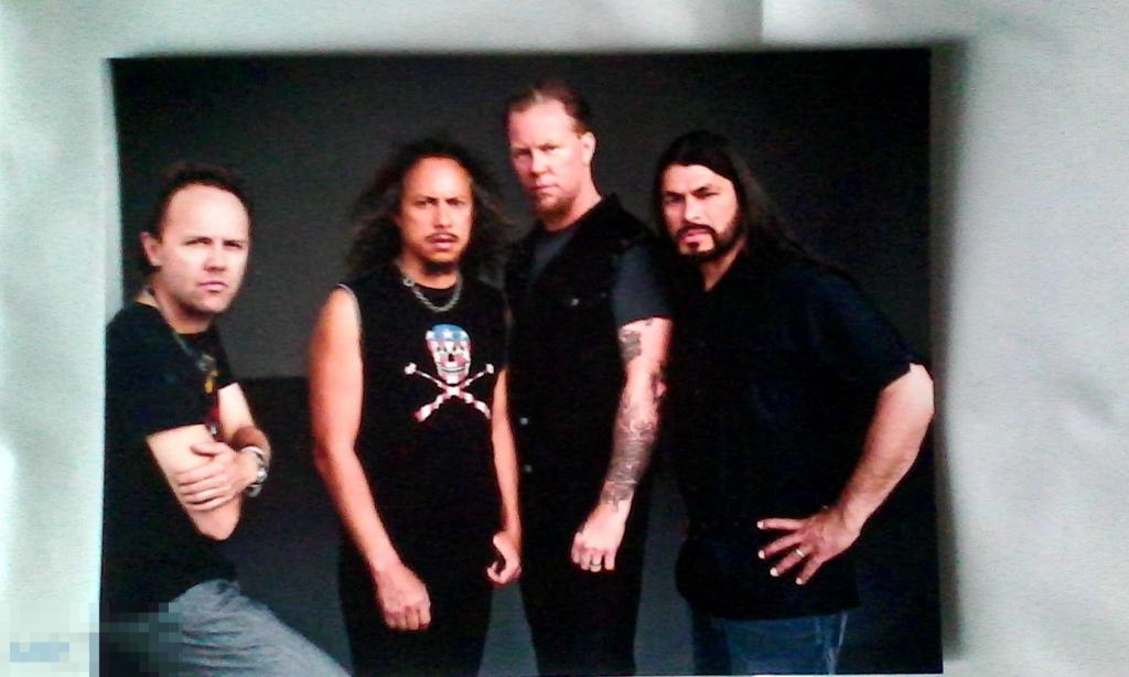 Metallica современное фото 15*20 см 