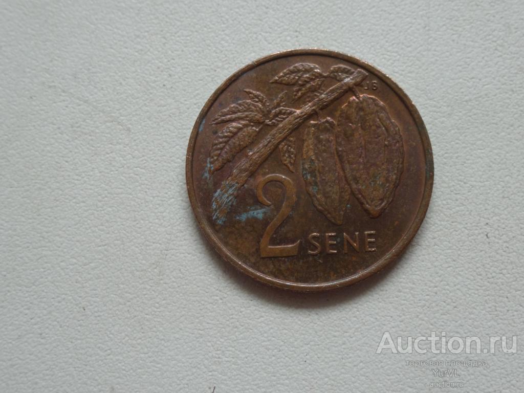 Западное Самоа 2 сене 1988 года. Редкая!