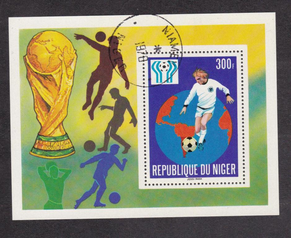 распродажа Нигер 1978 Чемпионат мира по футболу (8831)