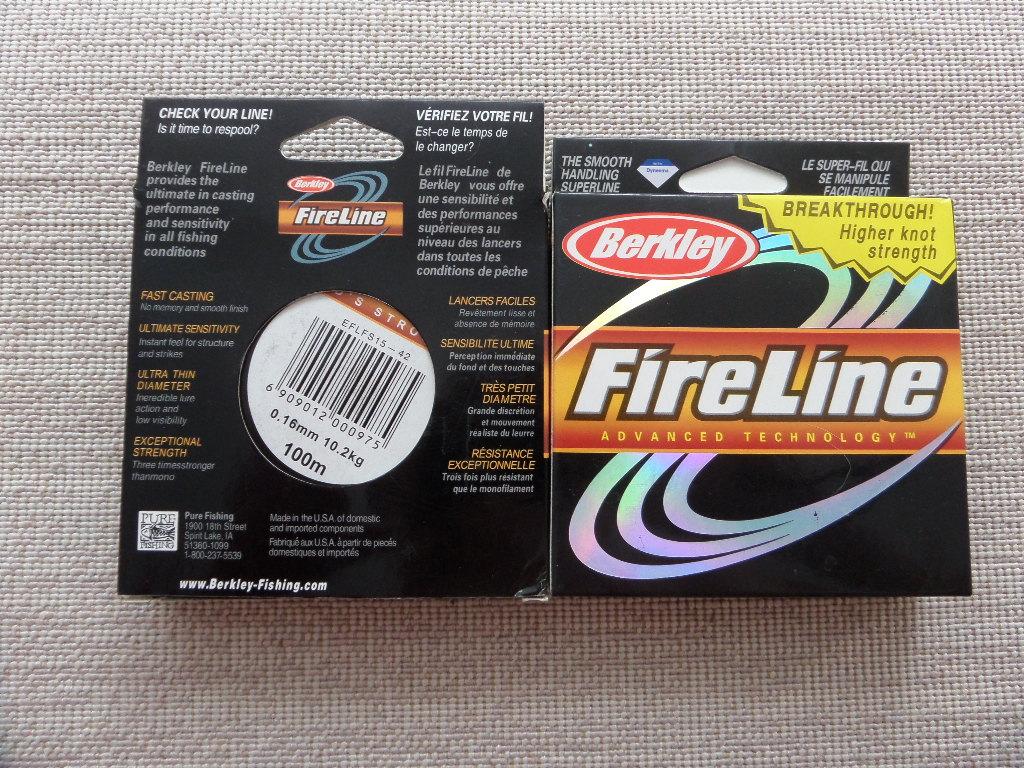 ПЛЕТЕНКА Fire Line ДИАМЕТР 0.16 ММ НАГРУЗКА НА РАЗРЫВ 10.2 КГ