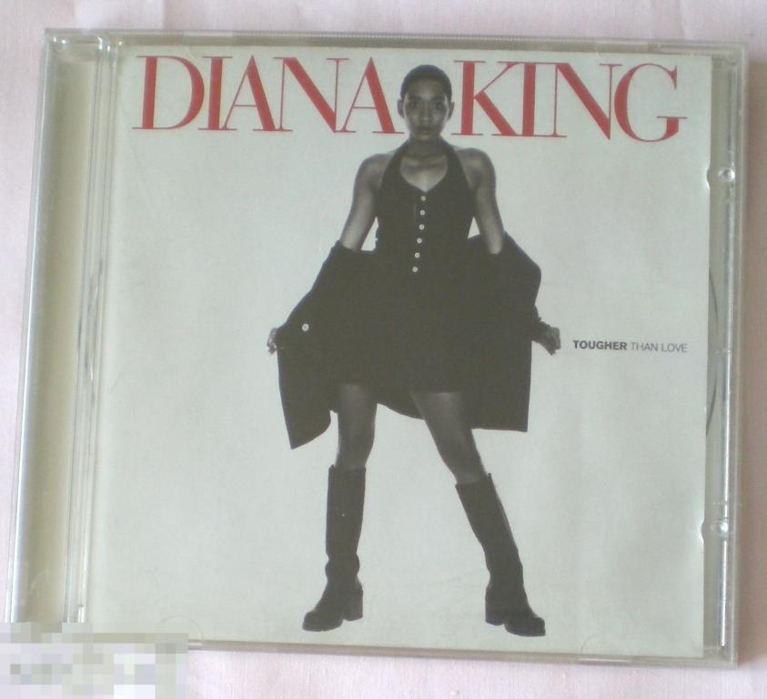 CD  Diana King ‎– Tougher Than Love.  USA. CR22 