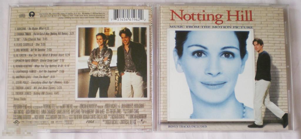 CD   Various  –  Notting Hill.     USA.    MNT/MNT.      CR26 