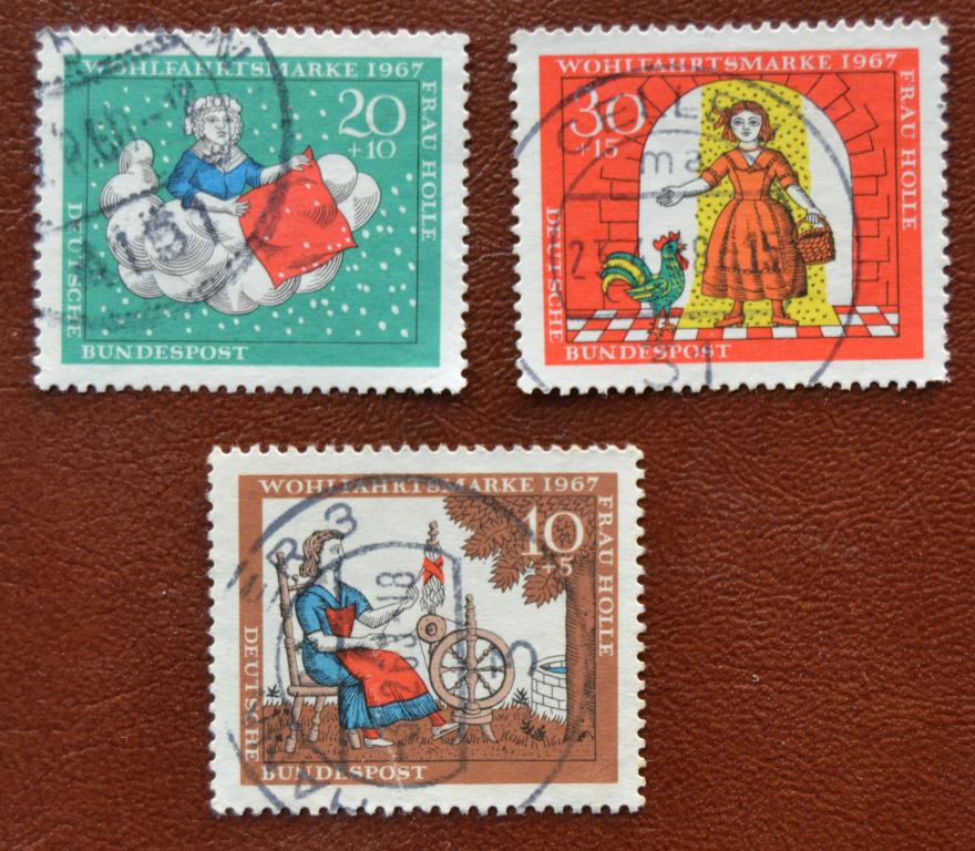 ФРГ 1967 год Сказка братьев Гримм "Фрау Холле" Гаш