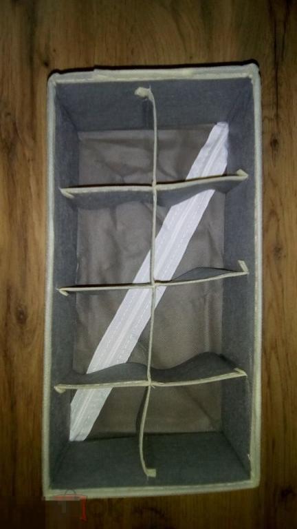 Складной ящик органайзер для нижнего белья и носков 