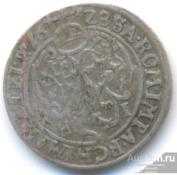Саксония 1/24 талера 1628 HI Лот-20046