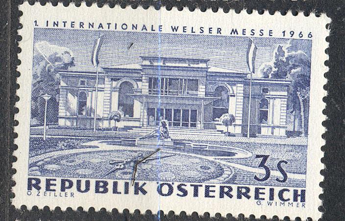 Австрия 1966 г.  Международная ярмарка  негашеная **