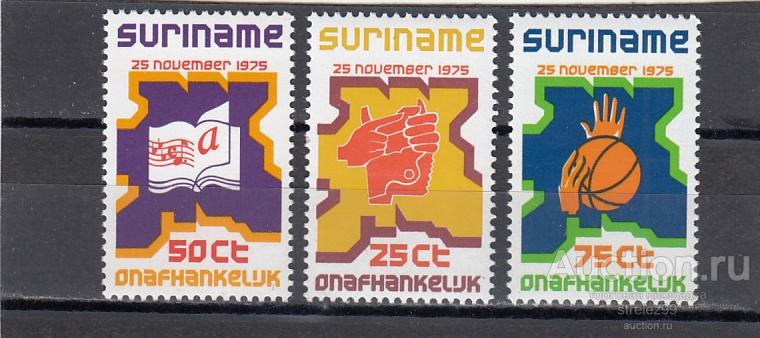 SURINAME  СУРИНАМ  Образование  Серия 1975   Сост**