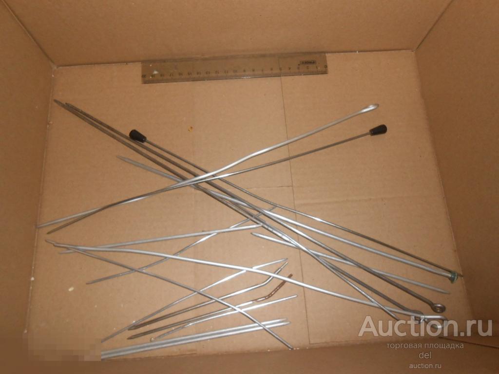 Спицы вязальные, разные, крючок вязальный, металл, СССР, все лотом, рукоделие, быт 