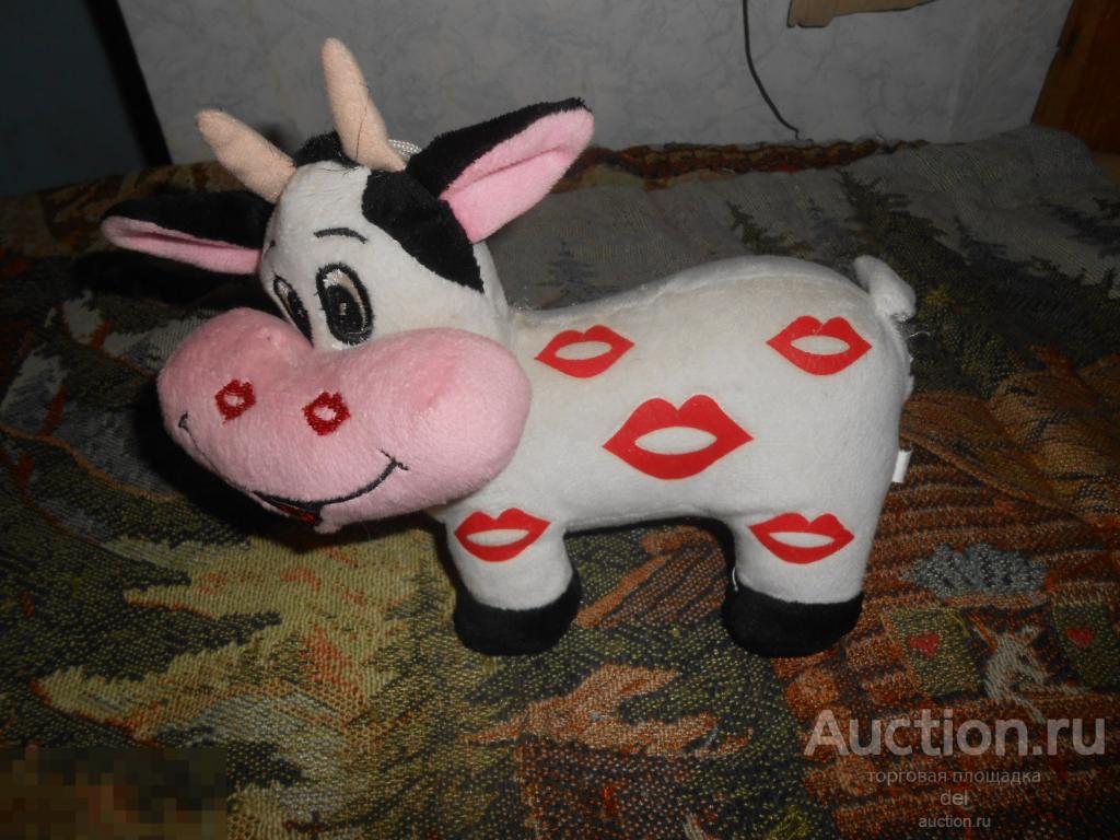 Коровка, корова, игрушка, мягкая, красивая 