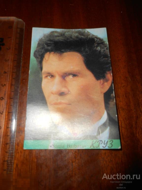 Круз,Кастильо, календарик, Санта Барбара, 1996, коллекционирование 