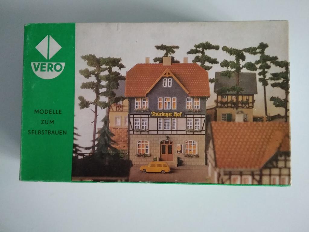 16мм (HO) Коробка от гостиницы Тюрингия Vero