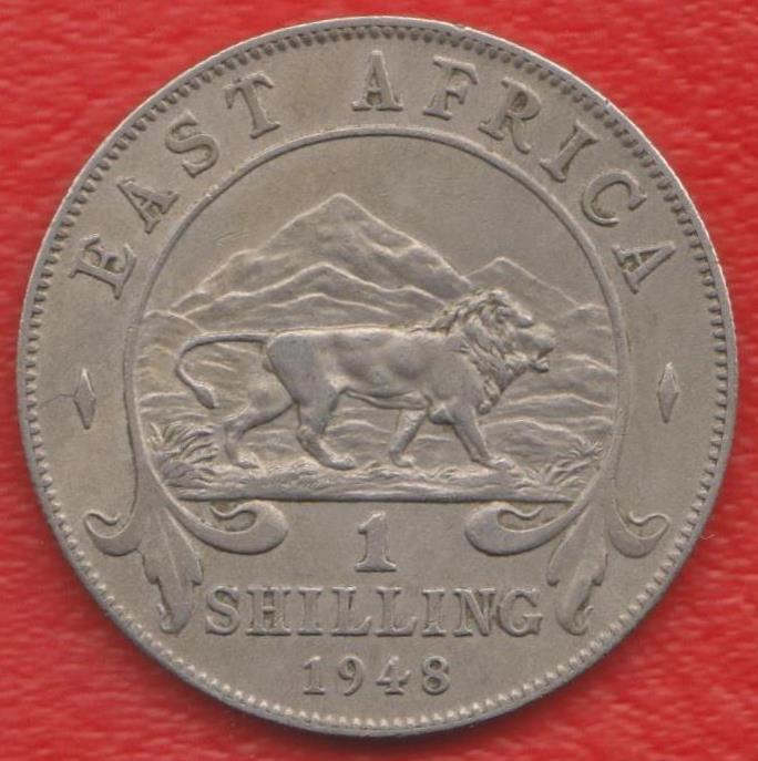 Британская Восточная Африка 1 шиллинг 1948 г.