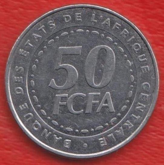 Центральная Африка 50 франков КФА 2006 г. BEAC