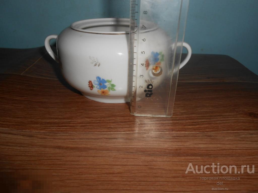 Сахарница, Довбыш, клеймо, 1957-1970, без крышки, славная, красивая, СССР 