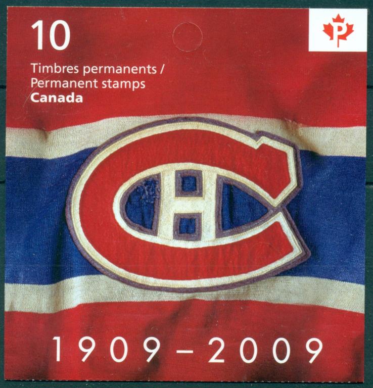 Canada Канада 2009 хоккей спорт 100 лет Монреаль Канадиенс буклет **