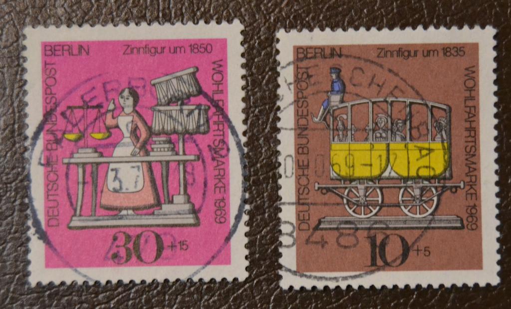 Западный Берлин 1969 год  Оловянные игрушки Гаш