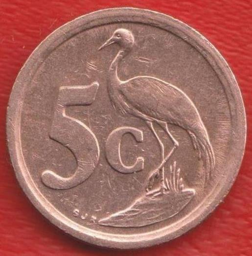 ЮАР 5 центов 1994 г.