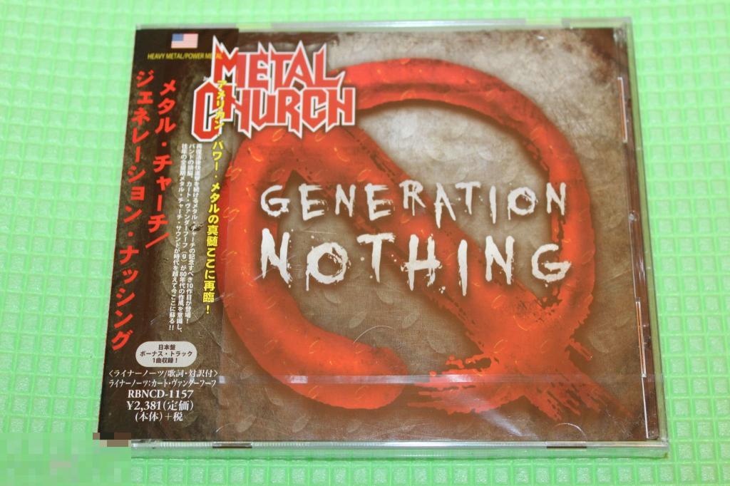 Metal Church / Generation Nothing 13 / Japan 