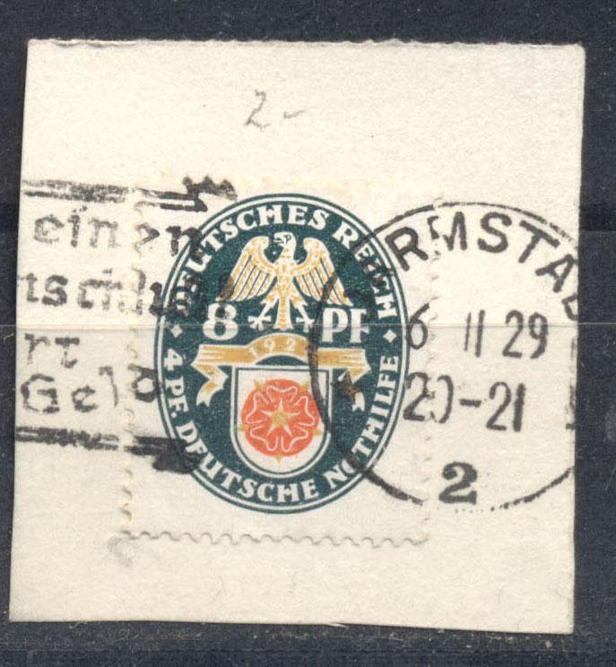 Германия 1929 г Гербы городов Германии . гашеная