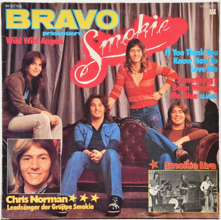 Smokie "Bravo Prasentiert Smokie" 1976 Lp