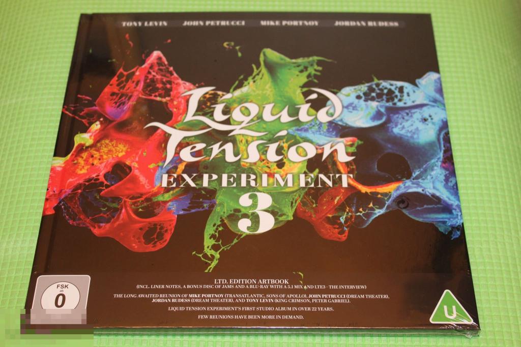 Liquid Tension Experiment / LTE 3 21 / EU 2CD+BLU-RAY BOOK