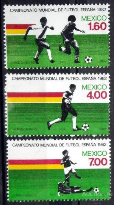 Мексика 1982 пс MNH