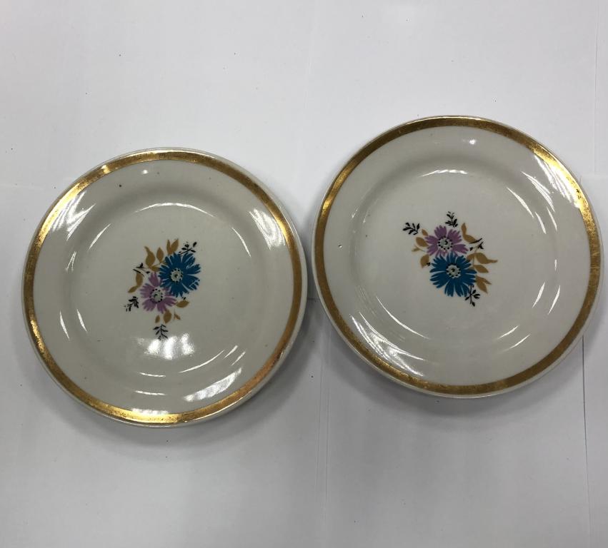 Тарелка ПФЗ Прокопьевский фарфоровый завод диаметр 17 см