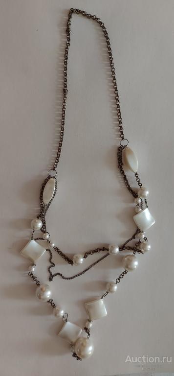 Сотуар Бусы Бижутерия Винтаж Отличное состояние 45 см  