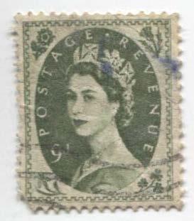 1952.Великобритания.стандарт Елизавета 2 8d.гаш