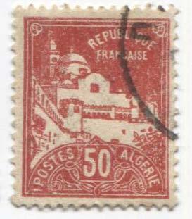 1930 Алжир Замок и мечеть 50с.гаш
