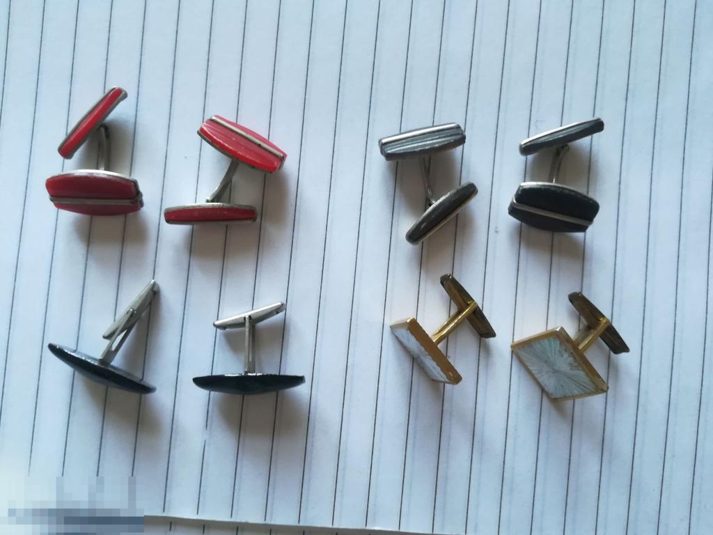 Запонки.  Винтаж. СССР.ВИНТАЖНЫЕ ЗАПОНКИ ВРЕМЁН СССР! 