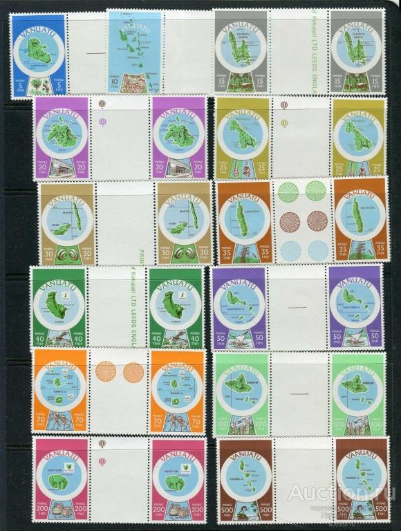 Вануату 1980 пс ГП  ВЗ MNH 23е кат!!!