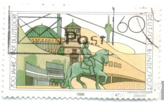 Германия 1988 архитектура лот-20124