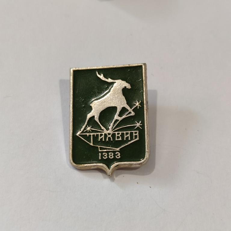 Коллекция Знак Значок Тихвин 1383 Лист 544 Более 20000 шт