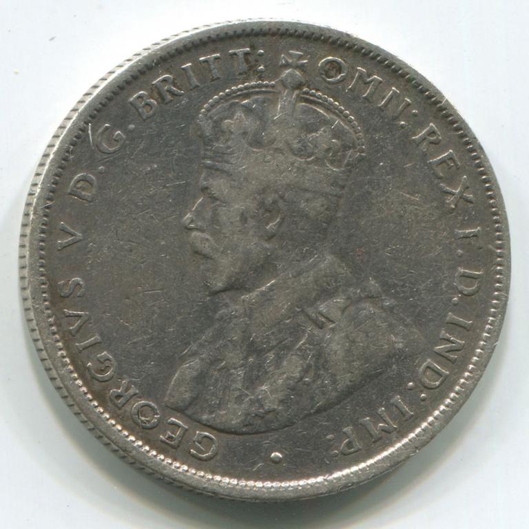 АВСТРАЛИЯ 1 ФЛОРИН 1925 GF