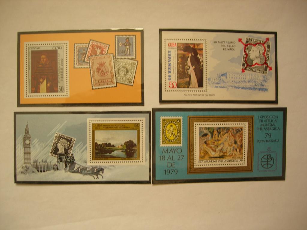 Куба 1979/1980  филвыставки/живопись  MNH