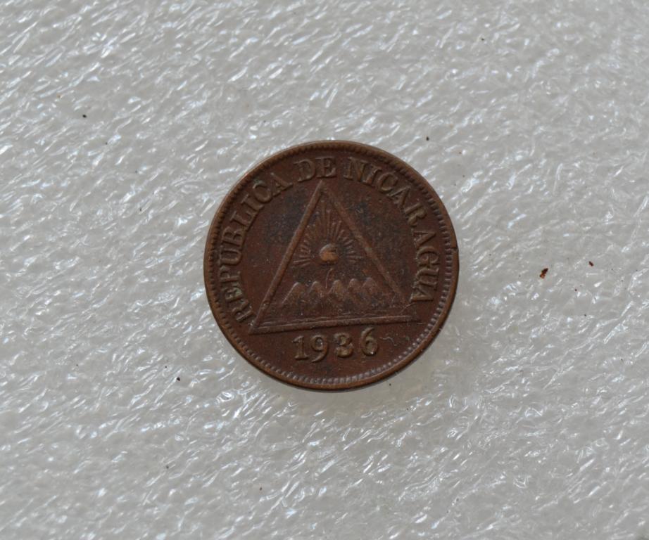 Никарагуа 1/2 сентаво 1936 год - 3