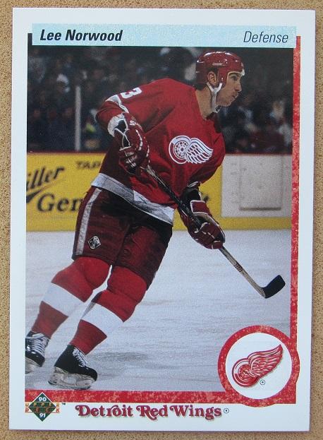 НХЛ Ли Норвуд Детройт Ред Уингз № 78