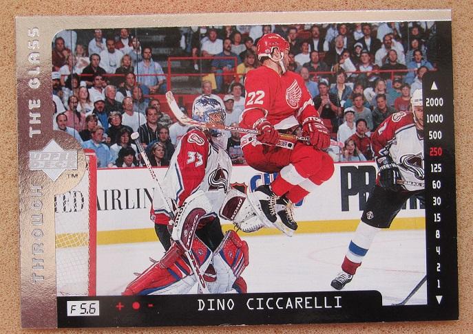 НХЛ Дино Сиссарелли Детройт Ред Уингз Патрик Руа Колорадо № 196